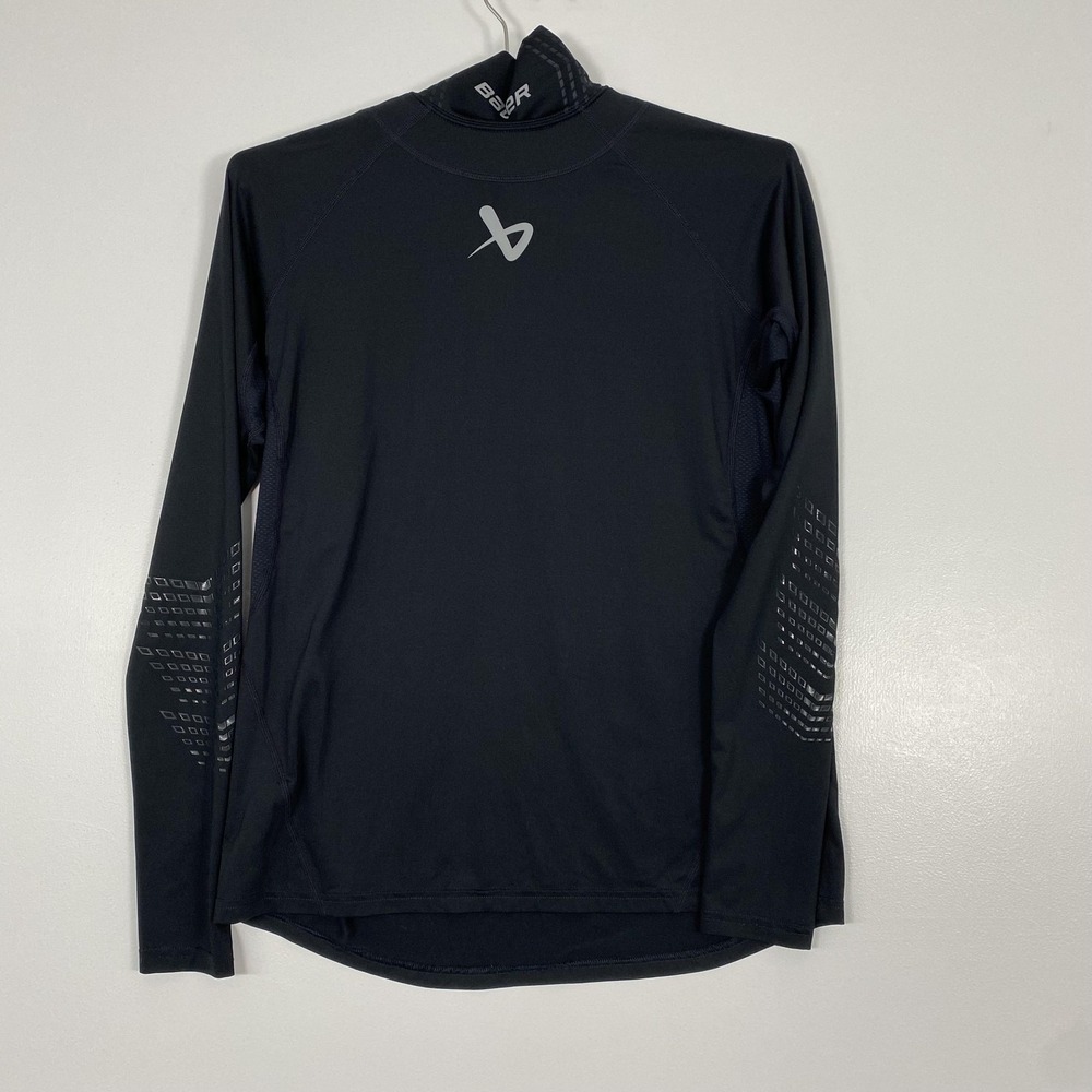 Bauer Neck Protect Shirt Mens Small Black Aramid Fiber Cut Resistant HockeyGuard - Picture 5 of 14